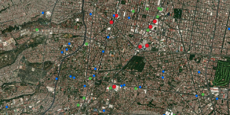 Geodataset de Centros y Plazas Comerciales