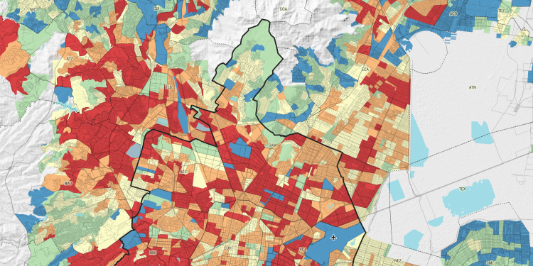 Marcos sociodemográficos geoestadísticos
