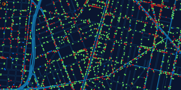 Geodataset de Unidades Económicas para análisis comercial