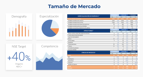 Química de mercado geoespacial para análisis territorial
